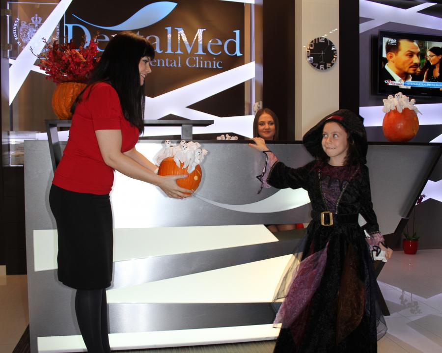 Trick or Treat the Little Witch at DentalMed